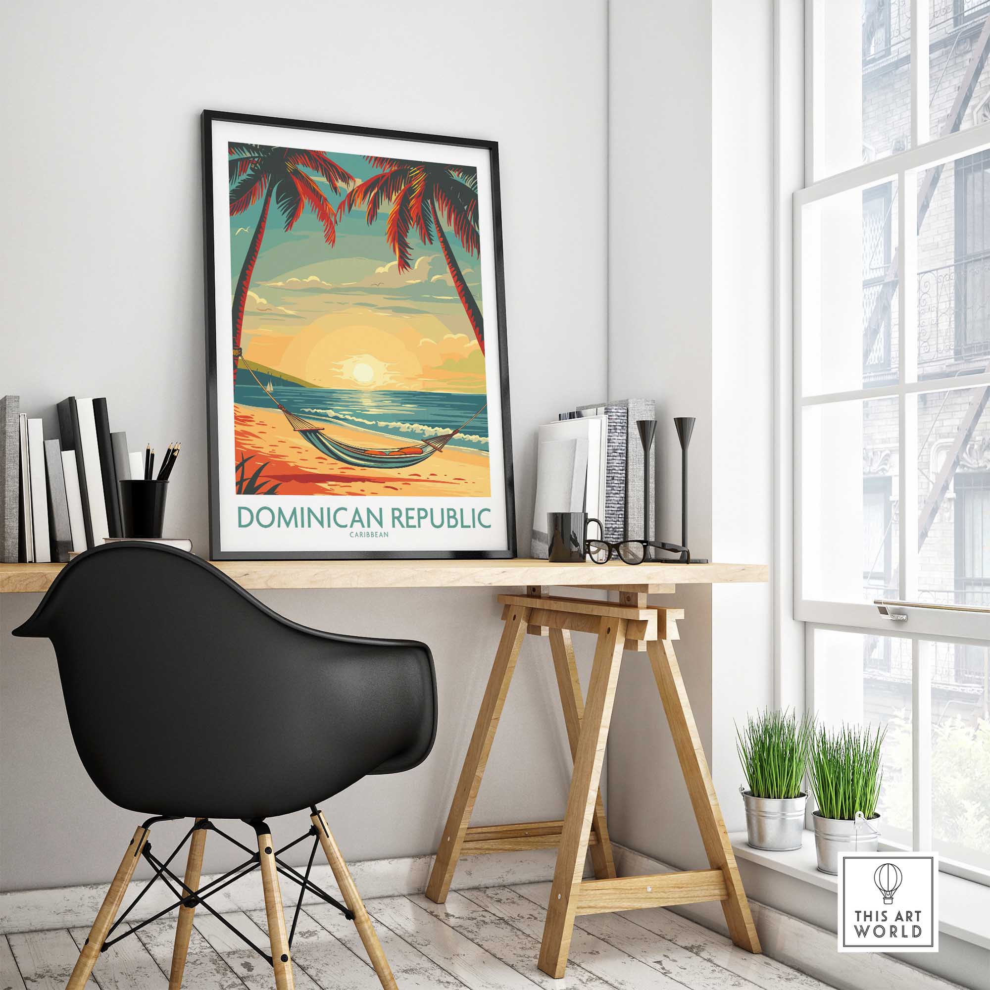 Dominican Republic Wall Art-This Art World