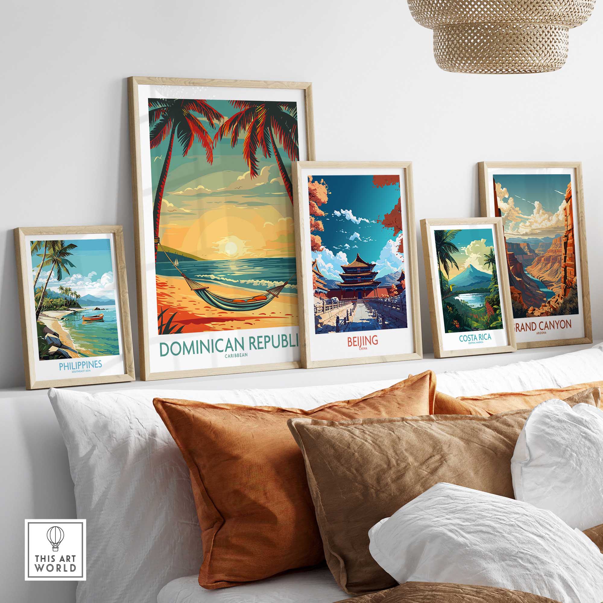 Dominican Republic Wall Art-This Art World