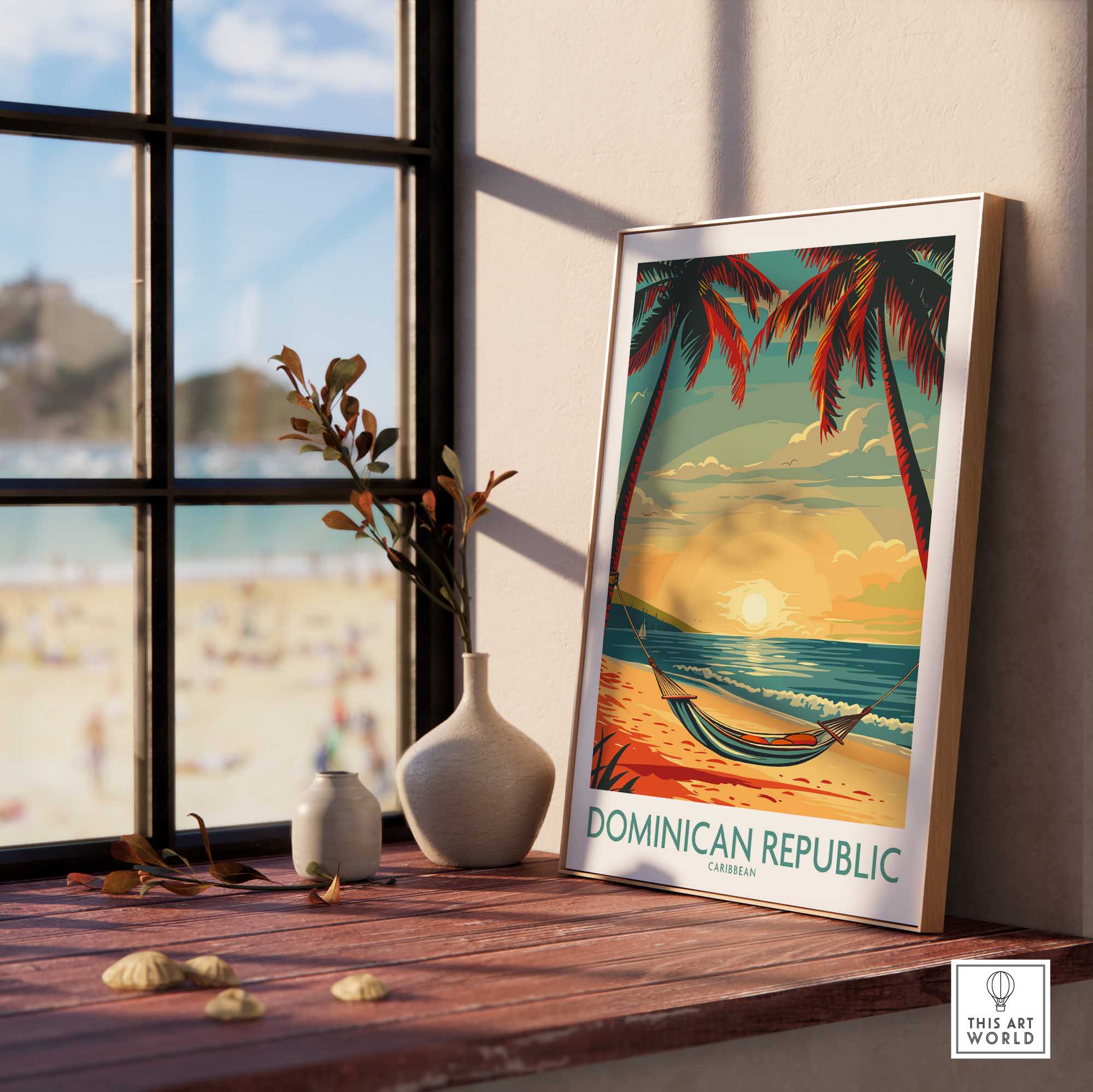 Dominican Republic Wall Art-This Art World