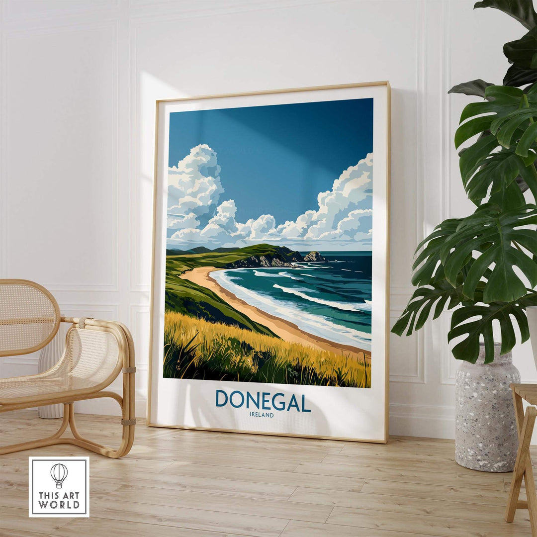 Donegal Travel Poster