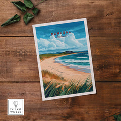 Donegal Wall Art showcasing a stunning beach landscape of Donegal, Ireland, perfect for home decor.
