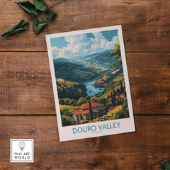 Douro Valley Art Print part of our best collection or travel posters and prints - This Art World