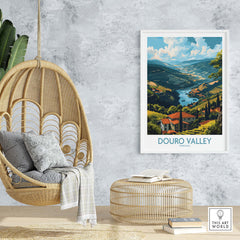 Douro Valley Art Print part of our best collection or travel posters and prints - This Art World