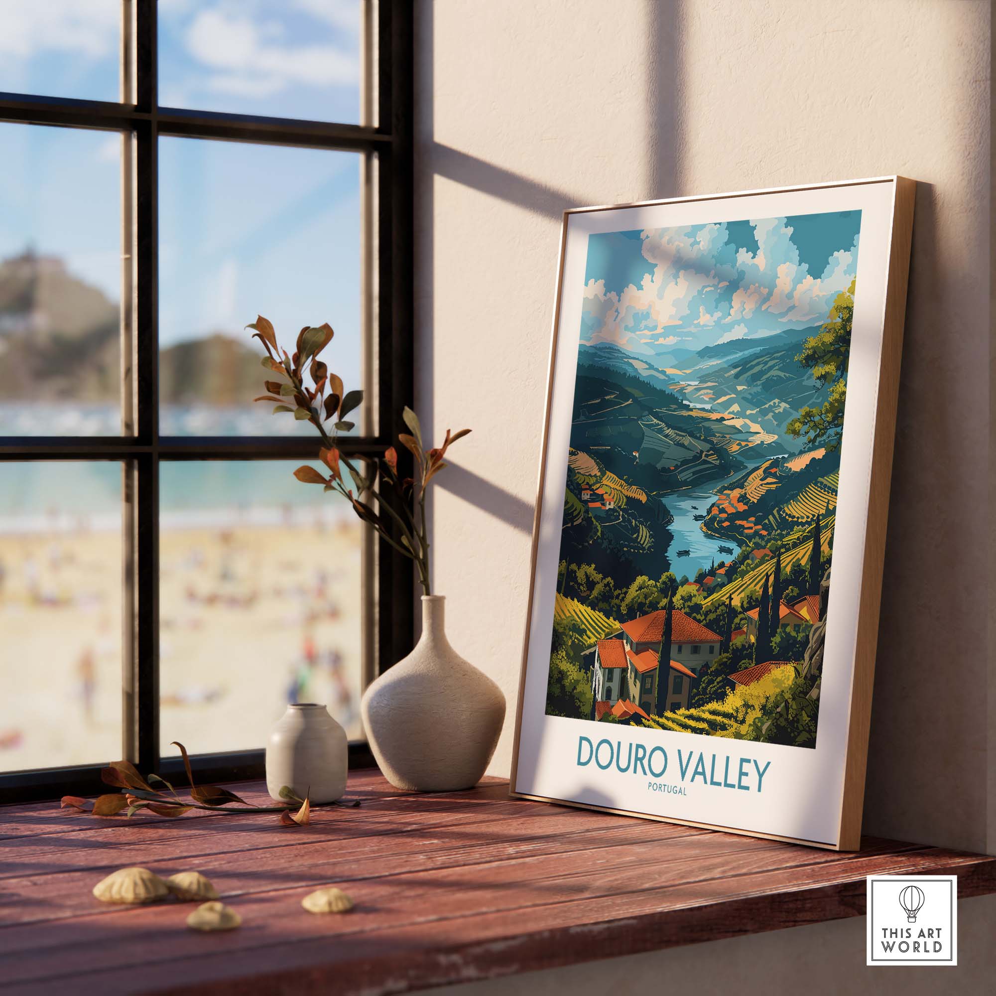 Douro Valley Art Print part of our best collection or travel posters and prints - This Art World