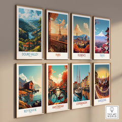 Douro Valley Art Print part of our best collection or travel posters and prints - This Art World