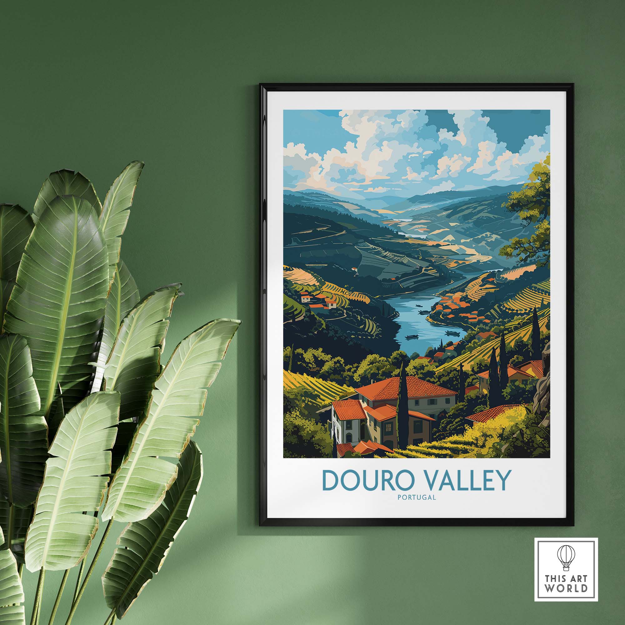 Douro Valley Art Print part of our best collection or travel posters and prints - This Art World