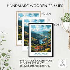 Douro Valley Art Print part of our best collection or travel posters and prints - This Art World