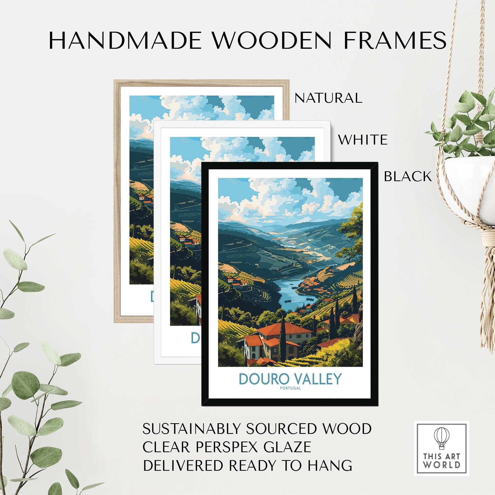 Douro Valley Art Print part of our best collection or travel posters and prints - This Art World