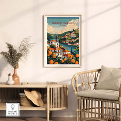 Douro Valley Portugal Poster part of our best collection or travel posters and prints - This Art World