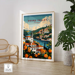 Douro Valley Portugal Poster part of our best collection or travel posters and prints - This Art World