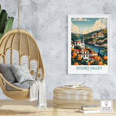 Douro Valley Portugal Print part of our best collection or travel posters and prints - This Art World