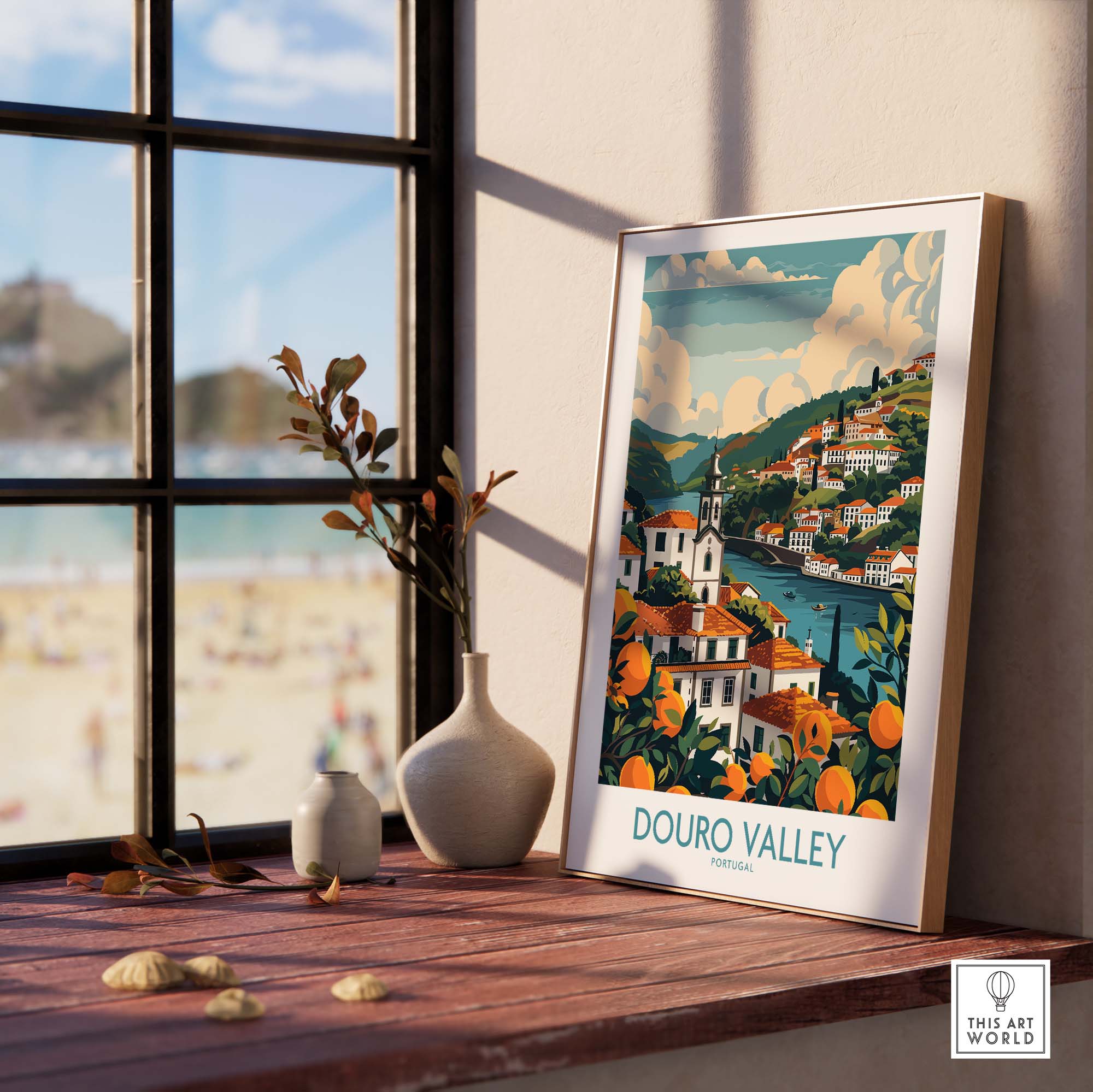 Douro Valley Portugal Print part of our best collection or travel posters and prints - This Art World