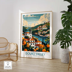 Douro Valley Portugal Print part of our best collection or travel posters and prints - This Art World