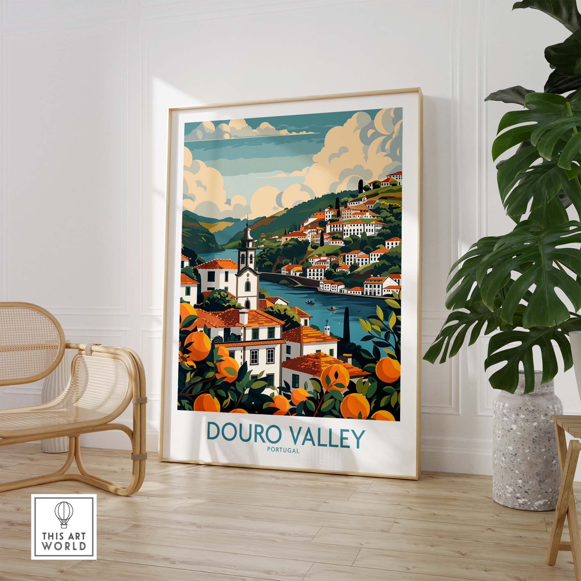 Douro Valley Portugal Print part of our best collection or travel posters and prints - This Art World