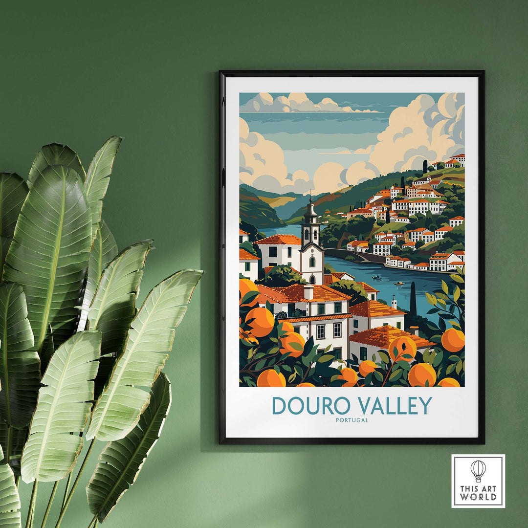 Douro Valley Portugal Print part of our best collection or travel posters and prints - This Art World