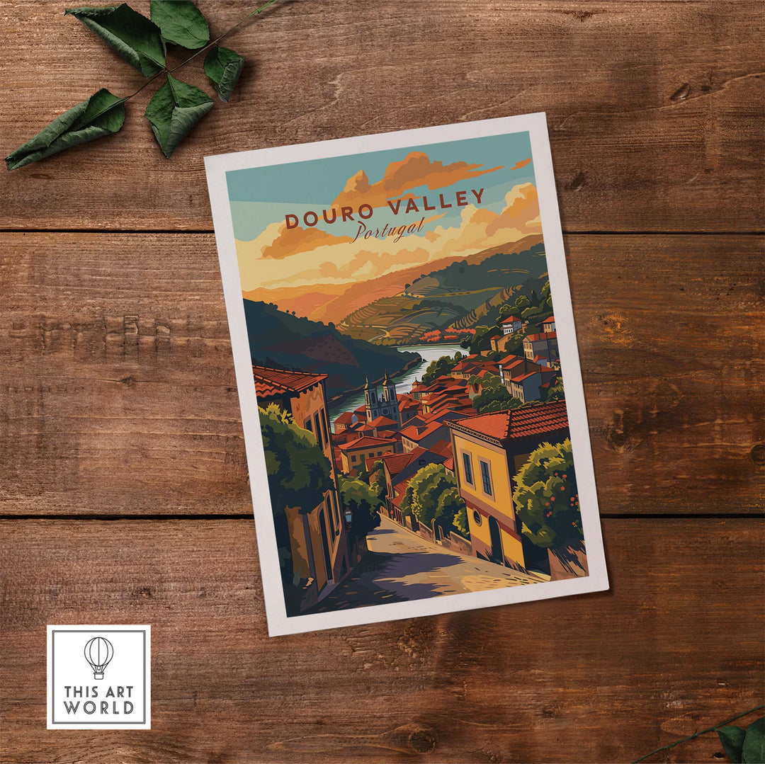 Douro Valley Poster part of our best collection or travel posters and prints - This Art World