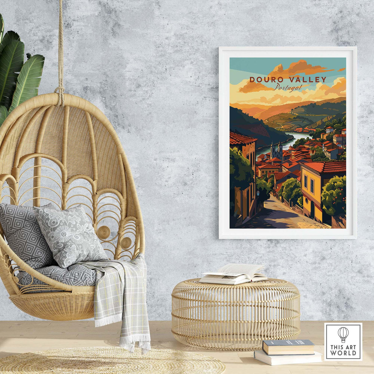 Douro Valley Poster part of our best collection or travel posters and prints - This Art World