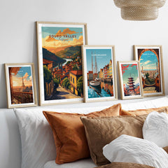 Douro Valley Poster part of our best collection or travel posters and prints - This Art World