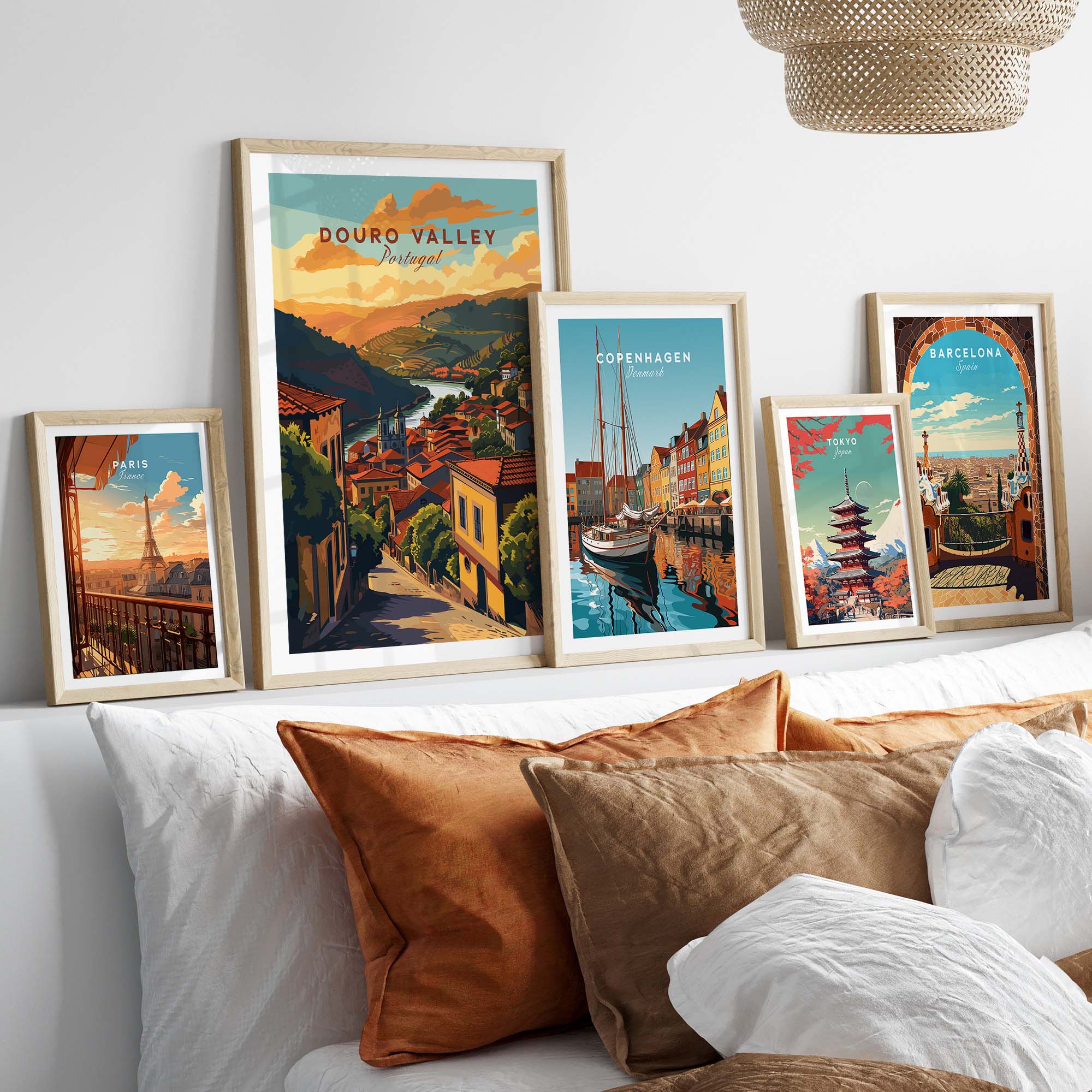 Douro Valley Poster part of our best collection or travel posters and prints - This Art World