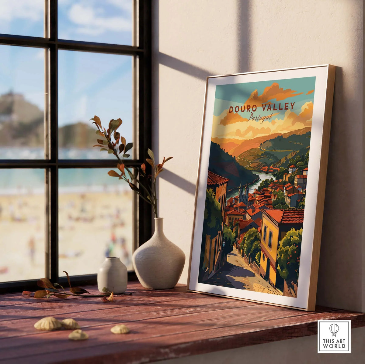 Douro Valley Poster part of our best collection or travel posters and prints - This Art World