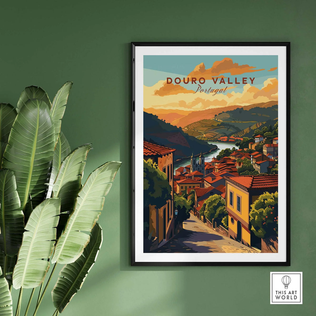 Douro Valley Poster part of our best collection or travel posters and prints - This Art World