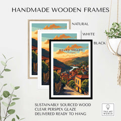 Douro Valley Poster part of our best collection or travel posters and prints - This Art World