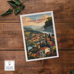 Douro Valley Poster Print part of our best collection or travel posters and prints - This Art World