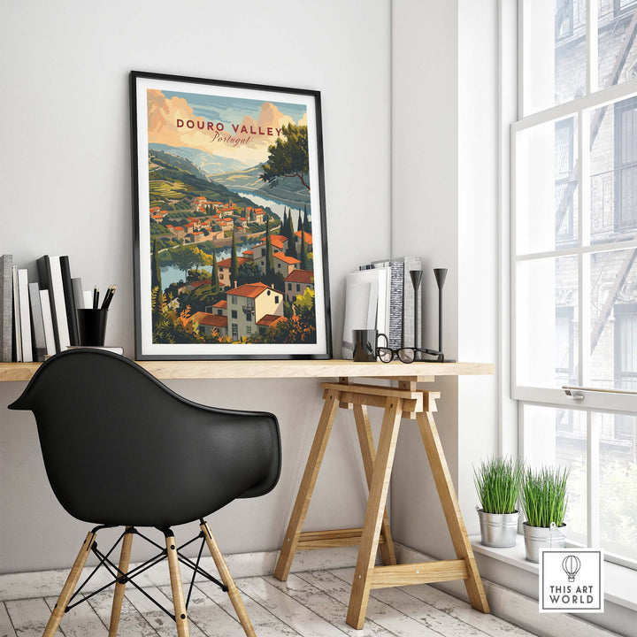 Douro Valley Poster Print part of our best collection or travel posters and prints - This Art World