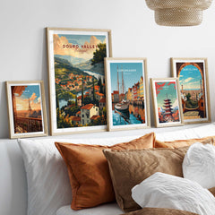 Douro Valley Poster Print part of our best collection or travel posters and prints - This Art World