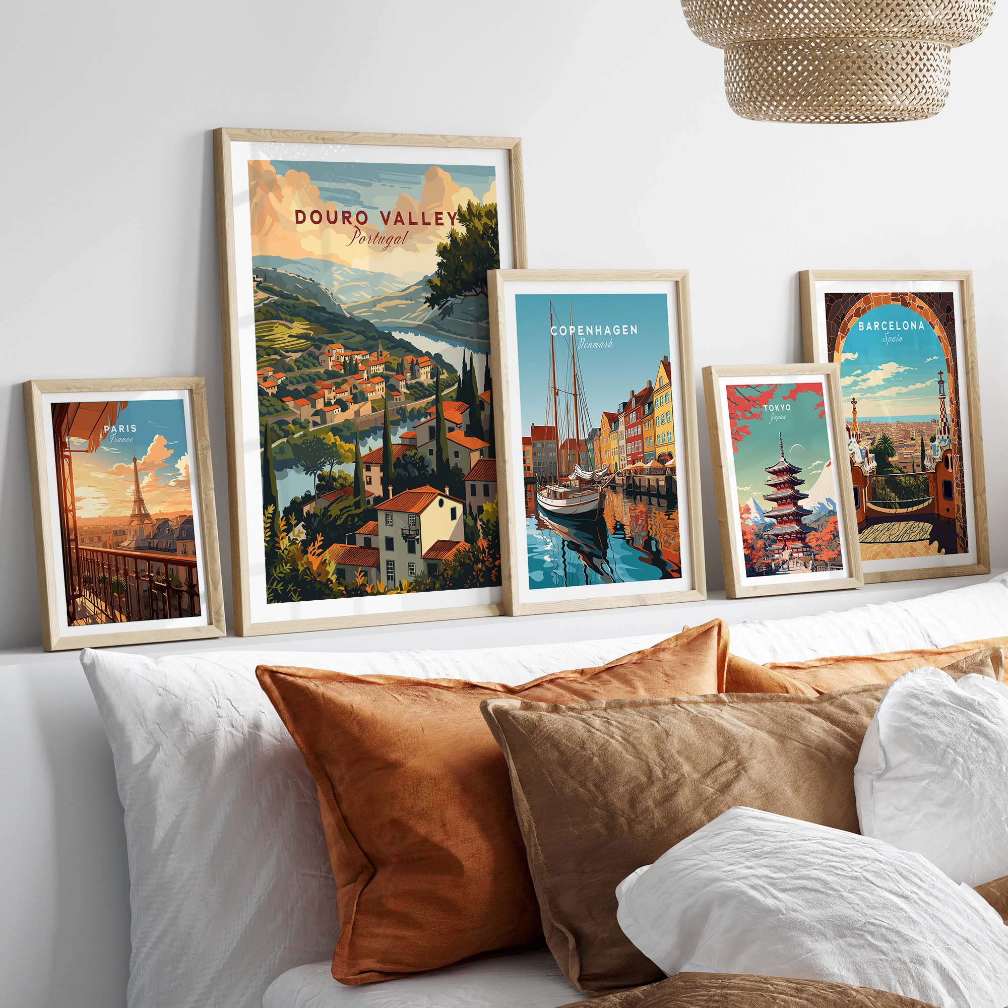 Douro Valley Poster Print part of our best collection or travel posters and prints - This Art World