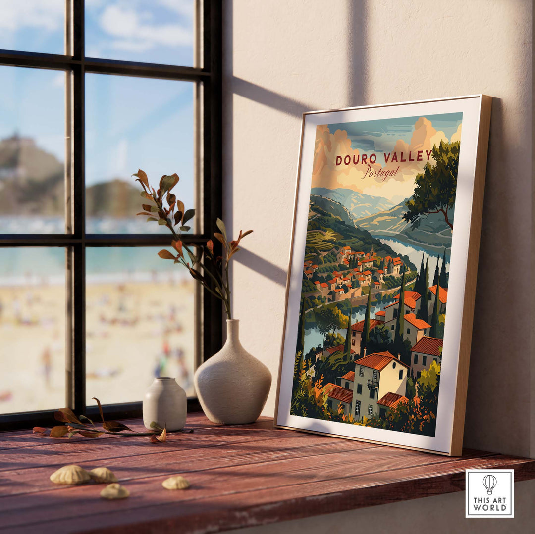 Douro Valley Poster Print part of our best collection or travel posters and prints - This Art World