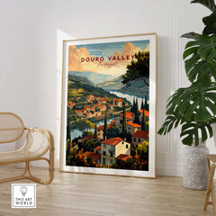 Douro Valley Poster Print part of our best collection or travel posters and prints - This Art World