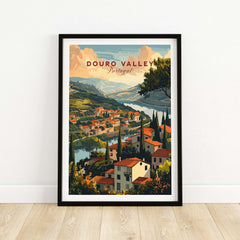 Douro Valley Poster Print part of our best collection or travel posters and prints - This Art World