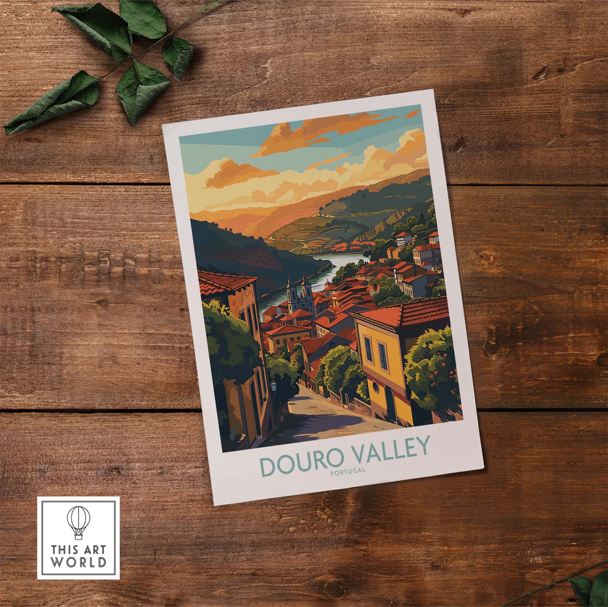 Douro Valley Print part of our best collection or travel posters and prints - This Art World
