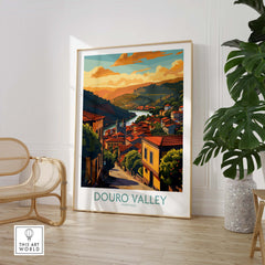 Douro Valley Print part of our best collection or travel posters and prints - This Art World