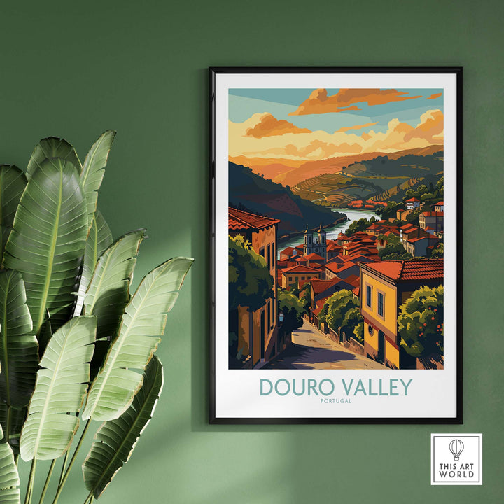 Douro Valley Print part of our best collection or travel posters and prints - This Art World