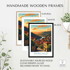 Douro Valley Print part of our best collection or travel posters and prints - This Art World