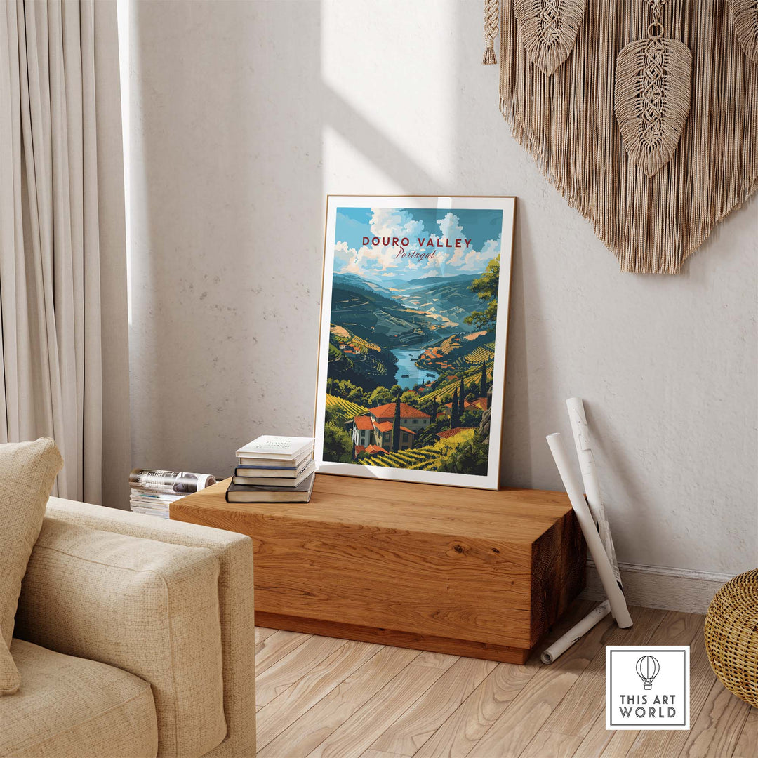 Douro Valley Wall Art part of our best collection or travel posters and prints - This Art World
