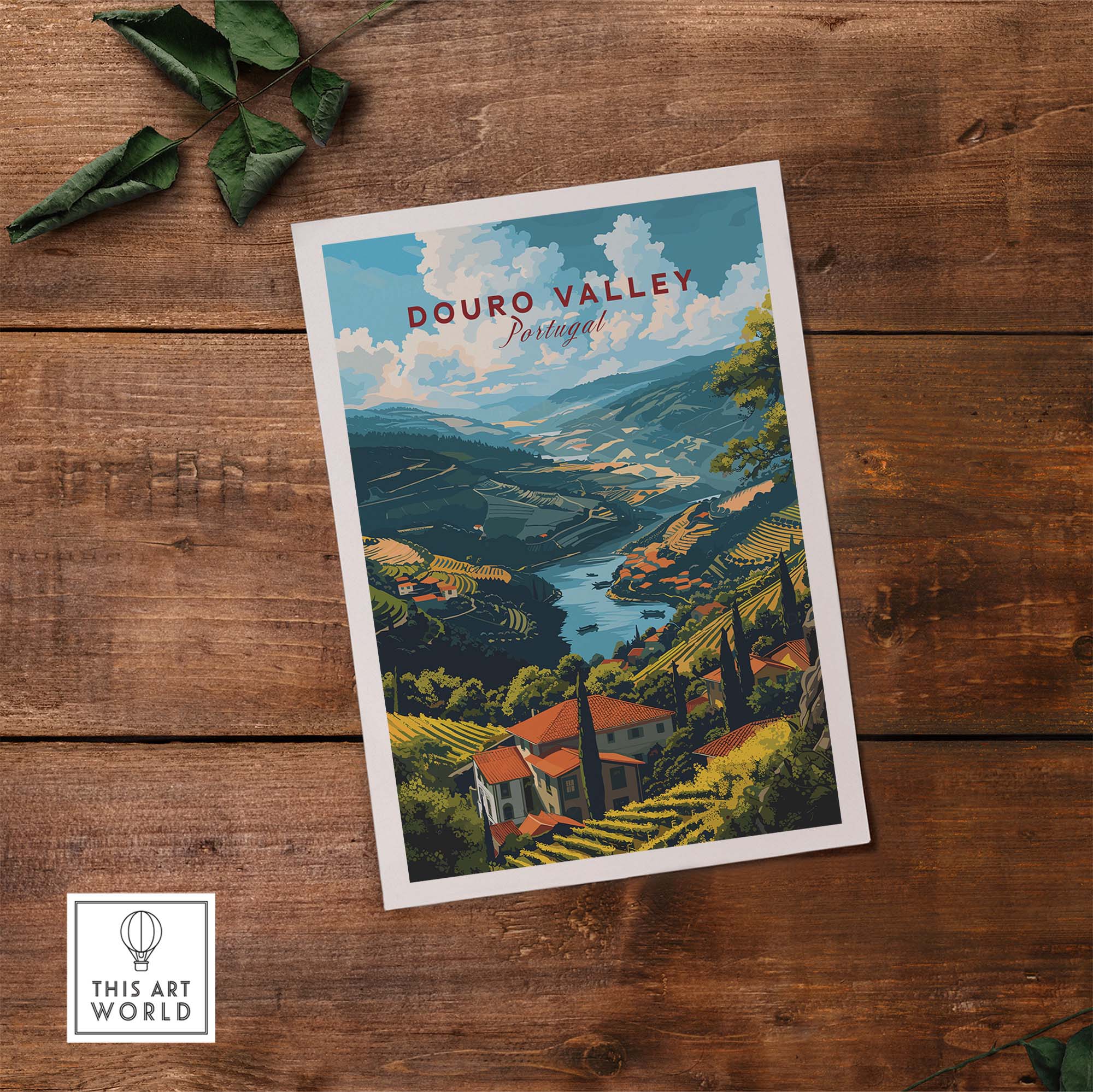 Douro Valley Wall Art part of our best collection or travel posters and prints - This Art World