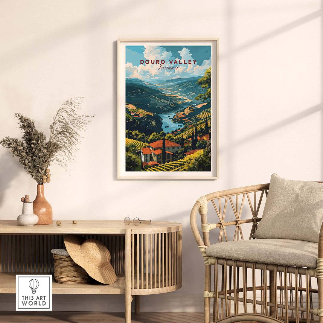 Douro Valley Wall Art part of our best collection or travel posters and prints - This Art World