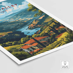 Douro Valley Wall Art part of our best collection or travel posters and prints - This Art World
