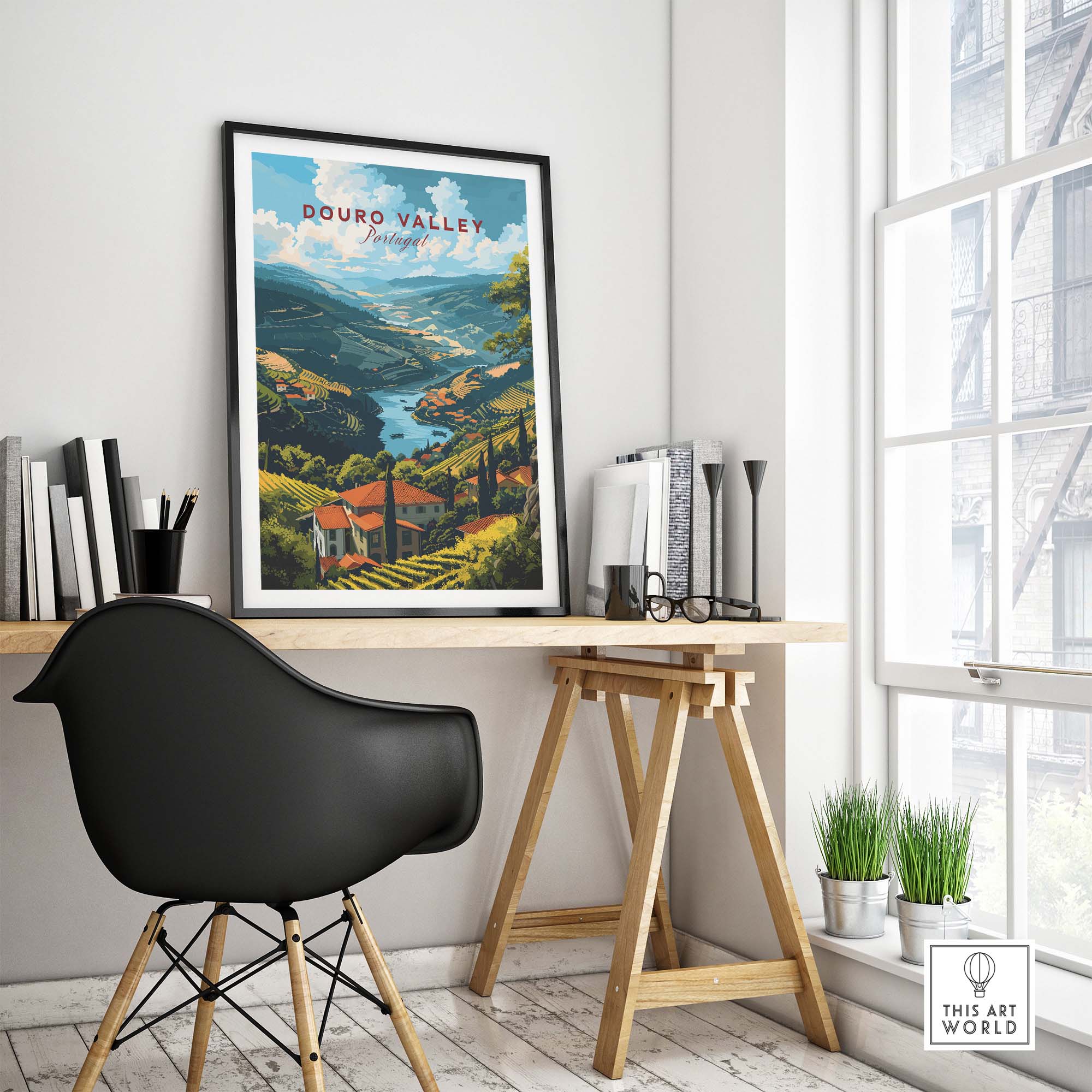 Douro Valley Wall Art part of our best collection or travel posters and prints - This Art World