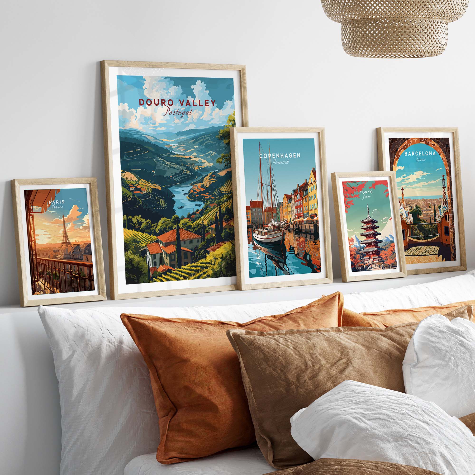 Douro Valley Wall Art part of our best collection or travel posters and prints - This Art World
