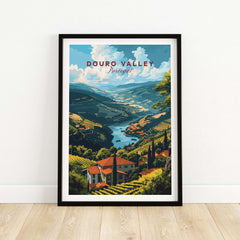 Douro Valley Wall Art part of our best collection or travel posters and prints - This Art World