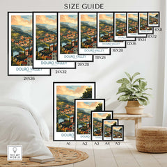 Douro Valley Wall Decor part of our best collection or travel posters and prints - This Art World