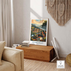 Douro Valley Wall Decor part of our best collection or travel posters and prints - This Art World