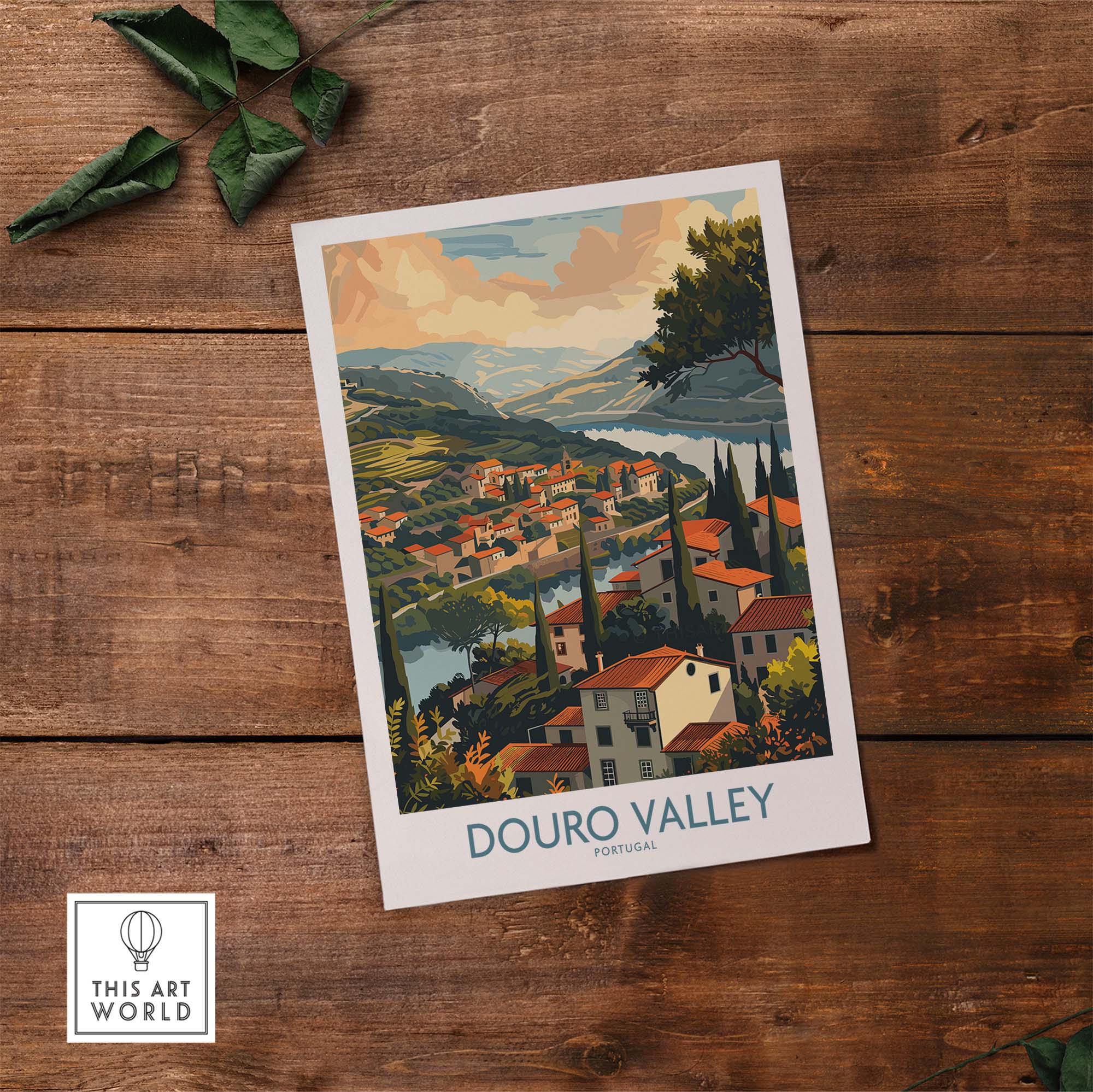 Douro Valley Wall Decor part of our best collection or travel posters and prints - This Art World