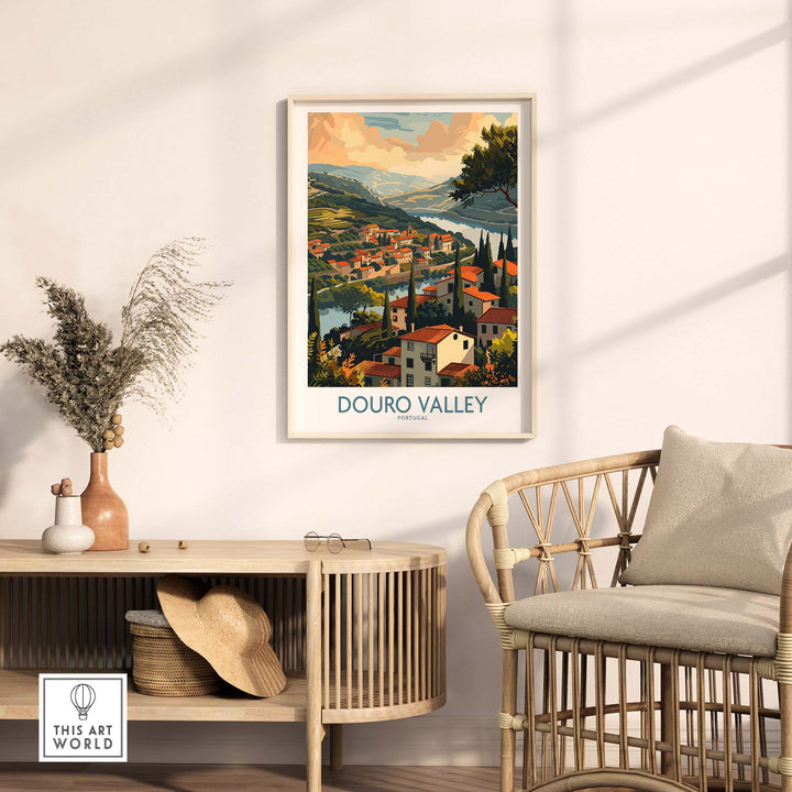 Douro Valley Wall Decor part of our best collection or travel posters and prints - This Art World
