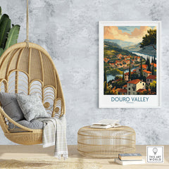 Douro Valley Wall Decor part of our best collection or travel posters and prints - This Art World