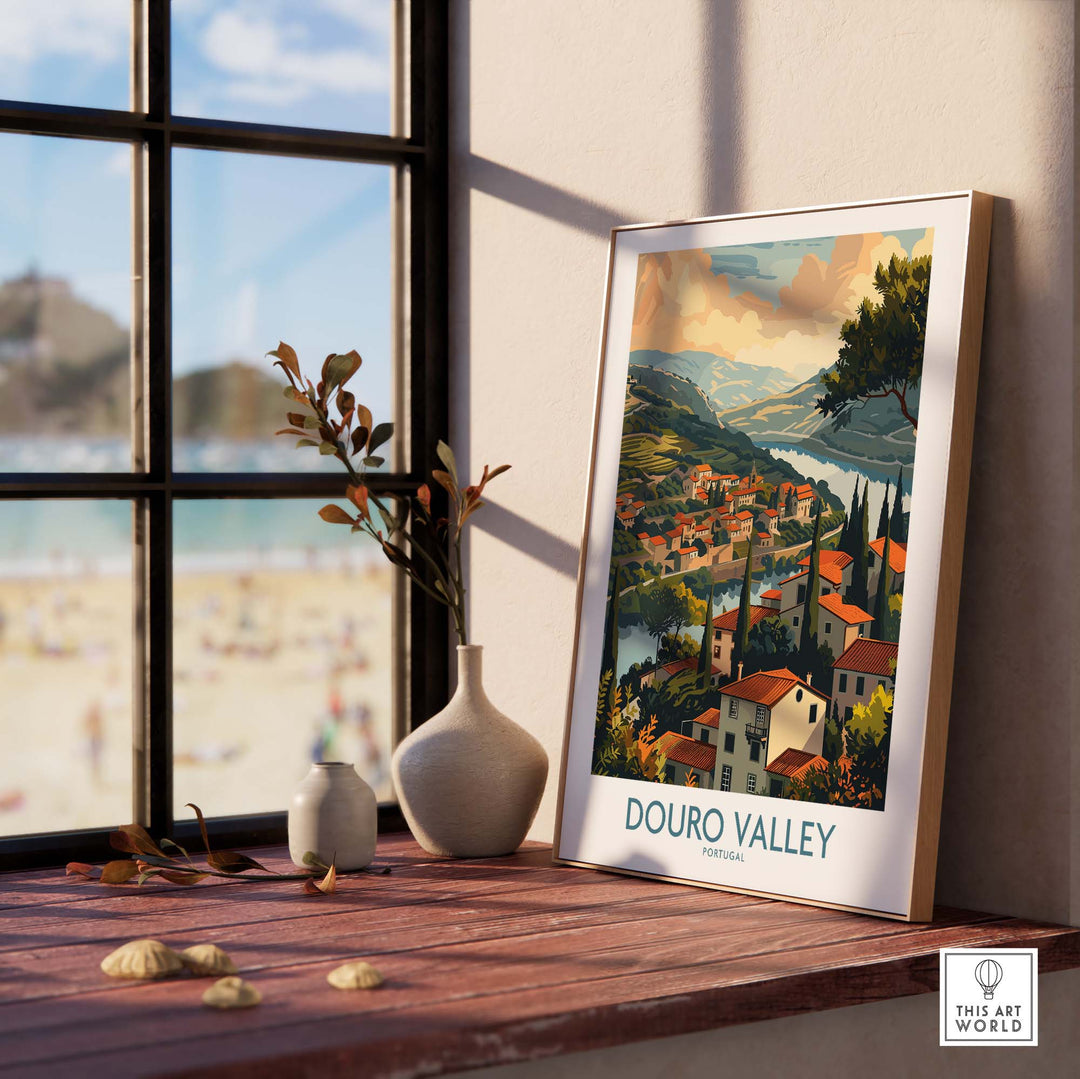 Douro Valley Wall Decor part of our best collection or travel posters and prints - This Art World